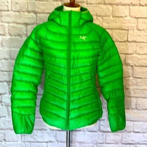 Arc’teryx Cerium Down jacket, green, size M